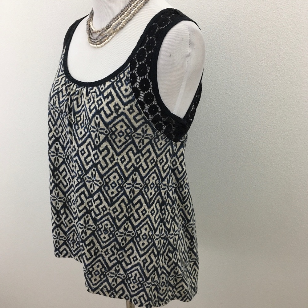 French Star | Lacey High Low Tank Top